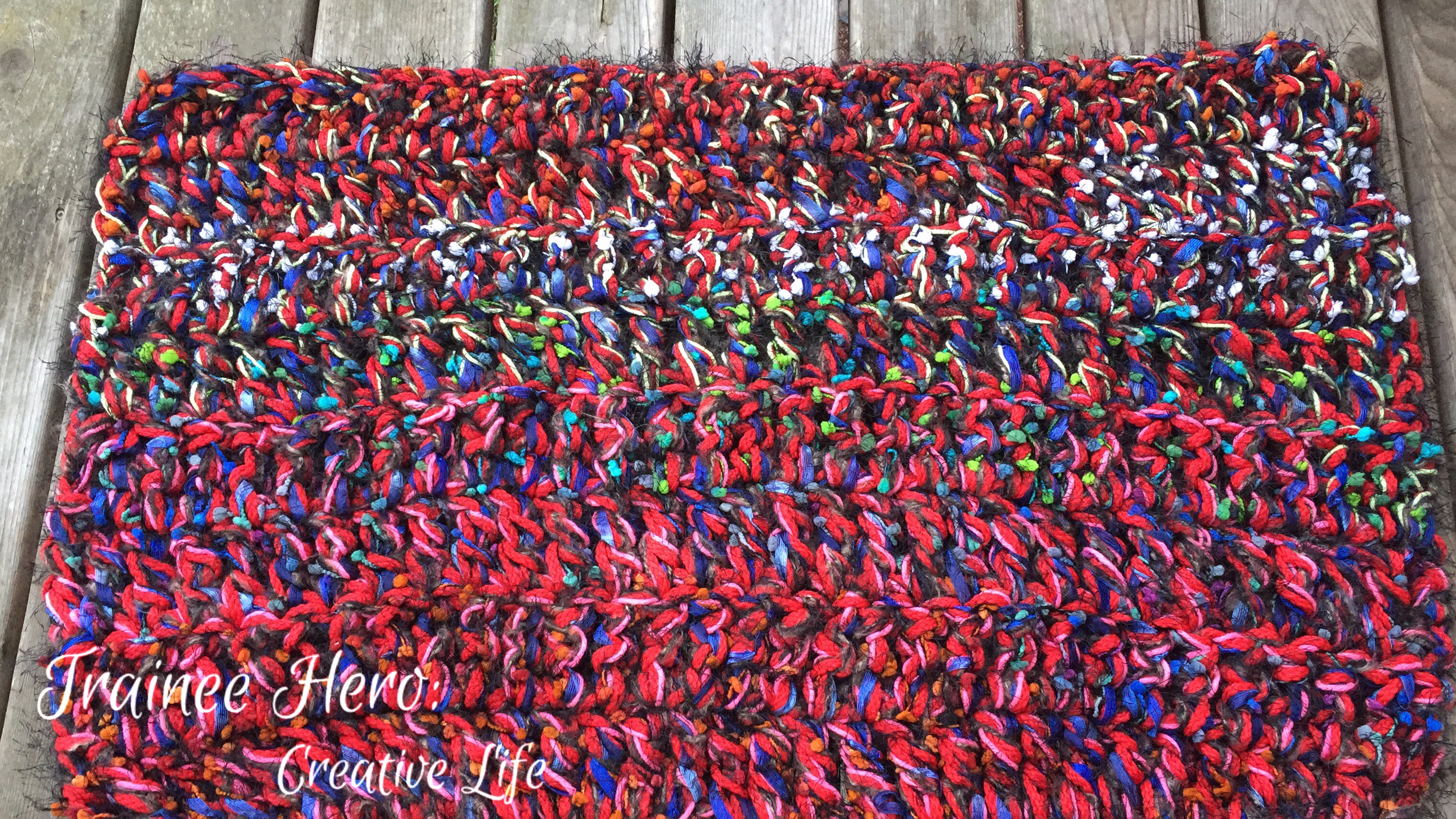 Free DIY Easy Chunky Crochet Rug Pattern with Super Bulky Yarn - Life + Yarn
